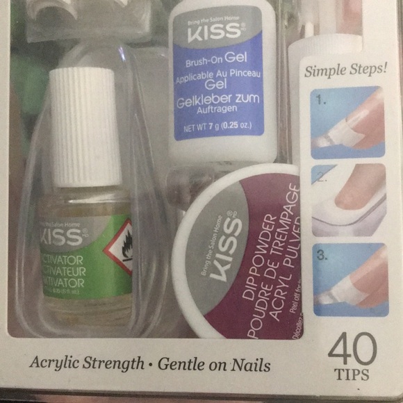 🆕Kiss Nails Salon Dip Kit BNIP!NEVER USED! - Picture 6 of 6